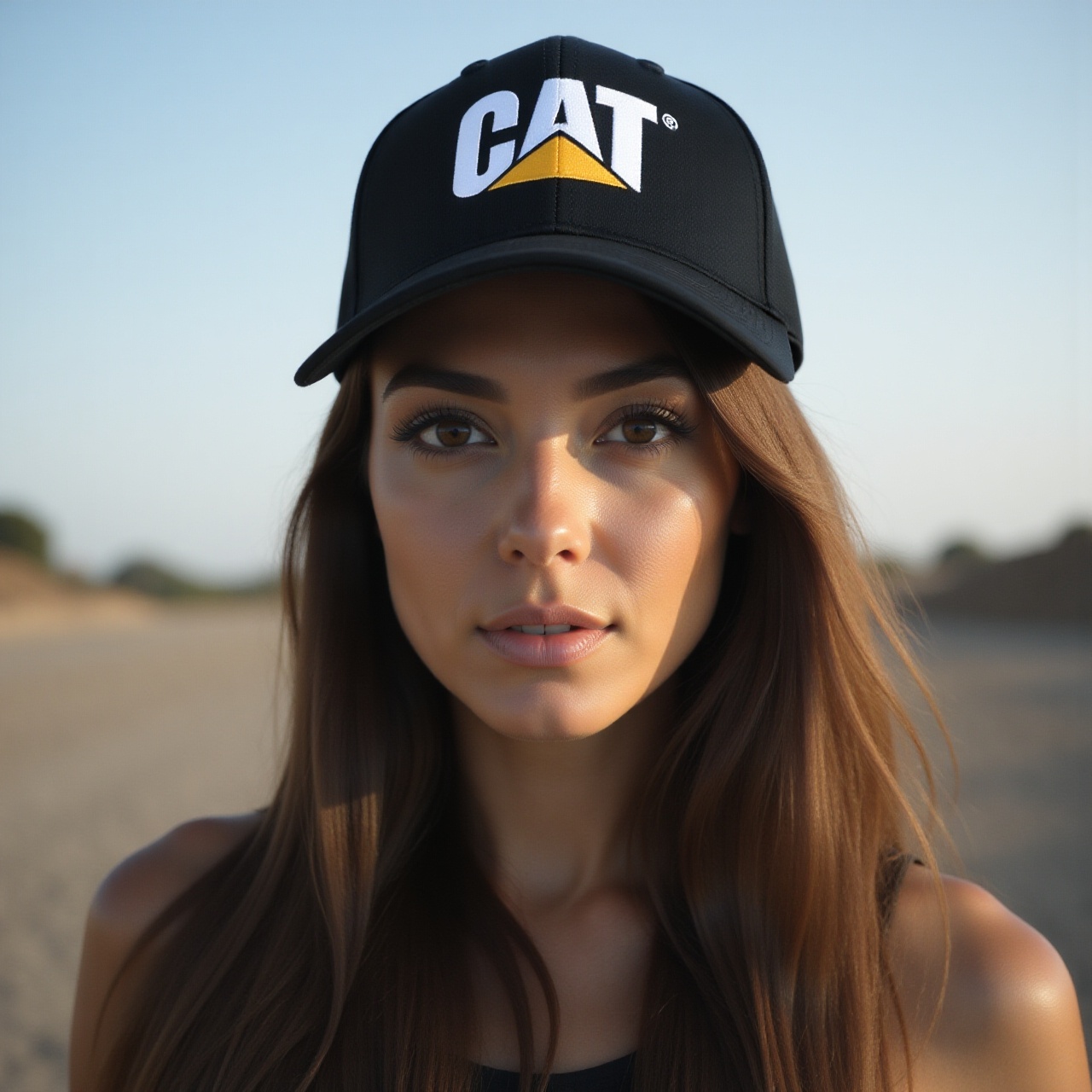 Gorra Cat Negra