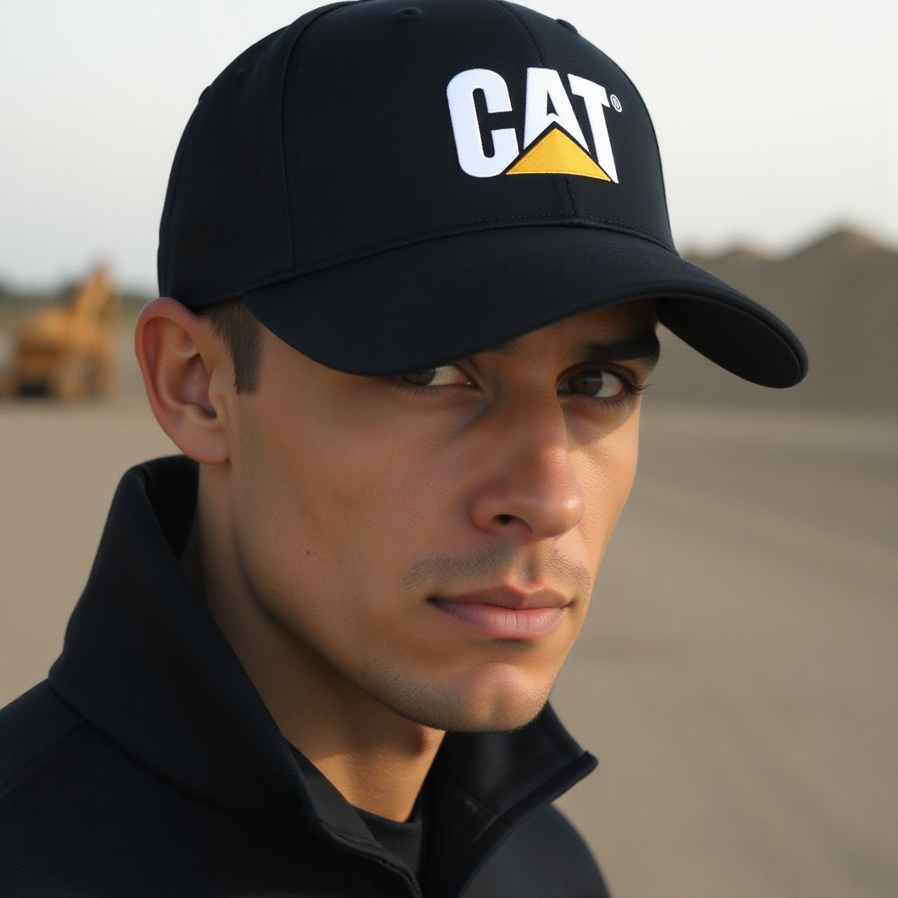Gorra Cat Negra
