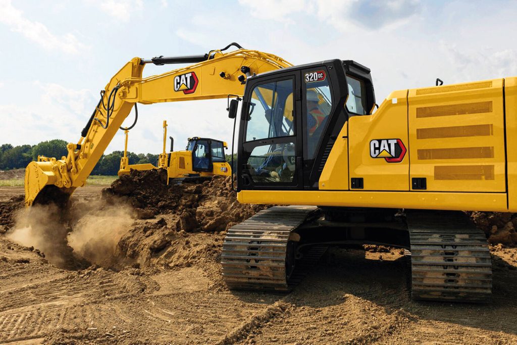 Excavadora Cat 320
