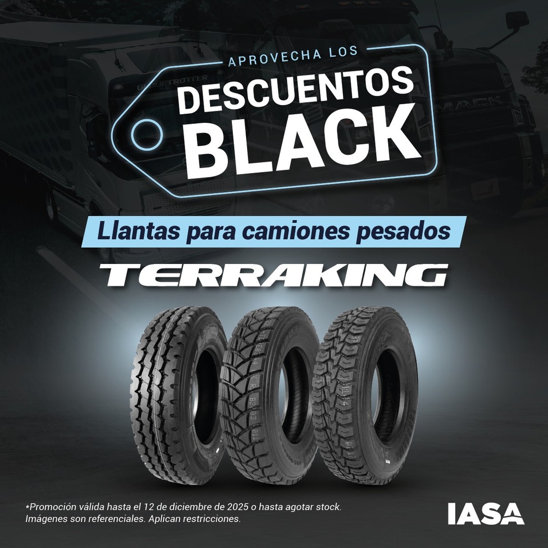 Llantas Terraking: Descuentos Black para Camiones Pesados