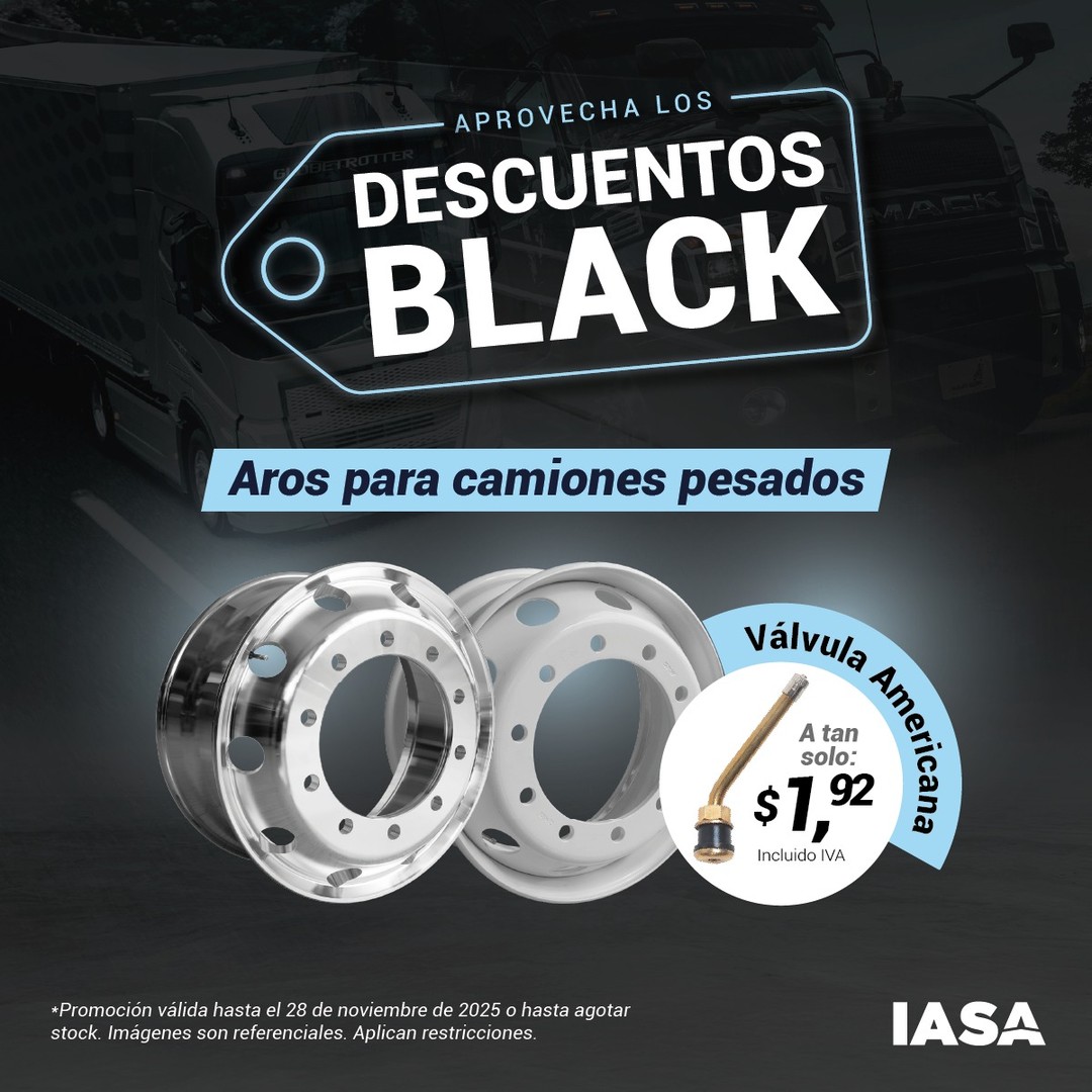Aros Metálicos para Camiones Pesados: ¡Descuentos Black!