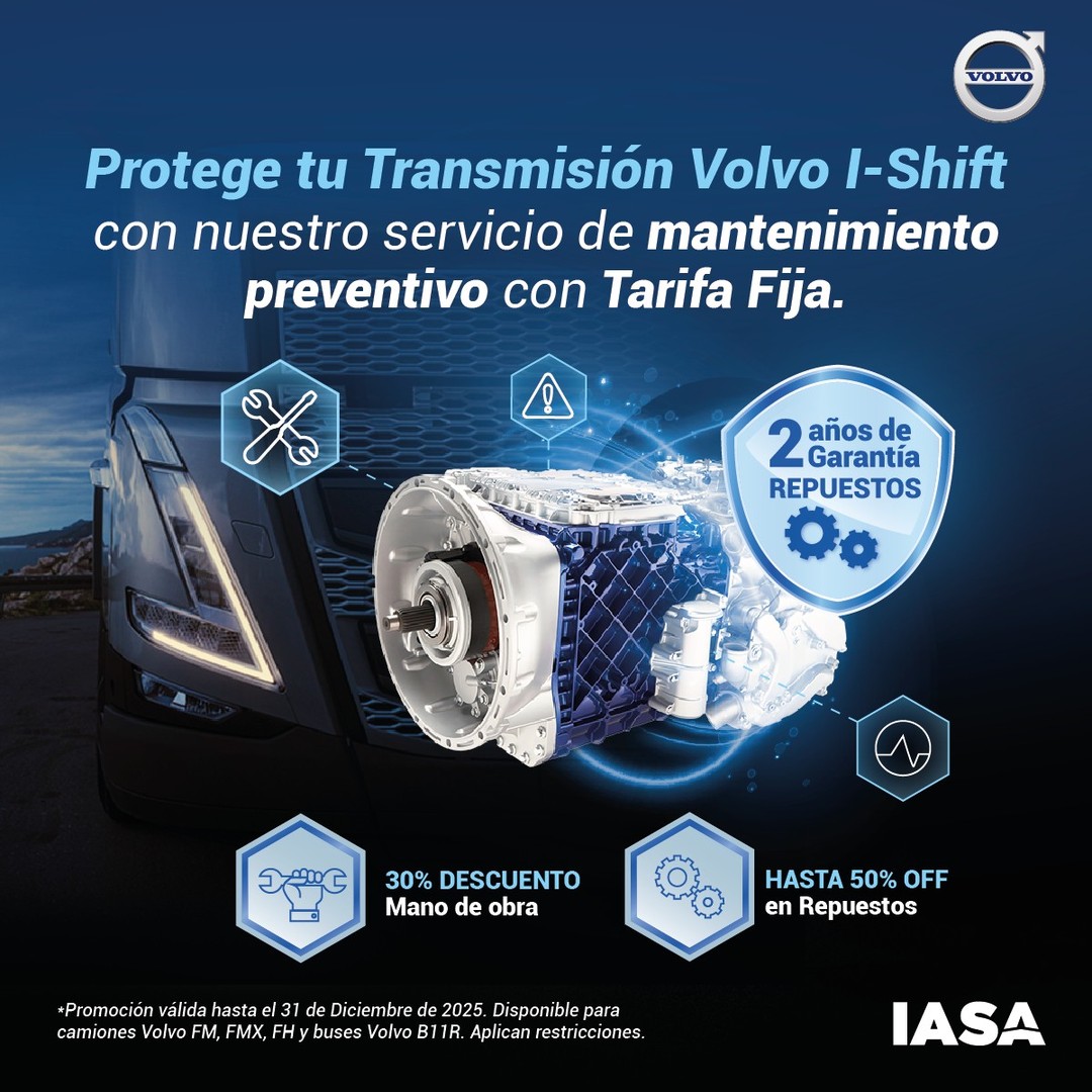 Protege tu Volvo I-Shift: Mantenimiento IASA con Descuentos