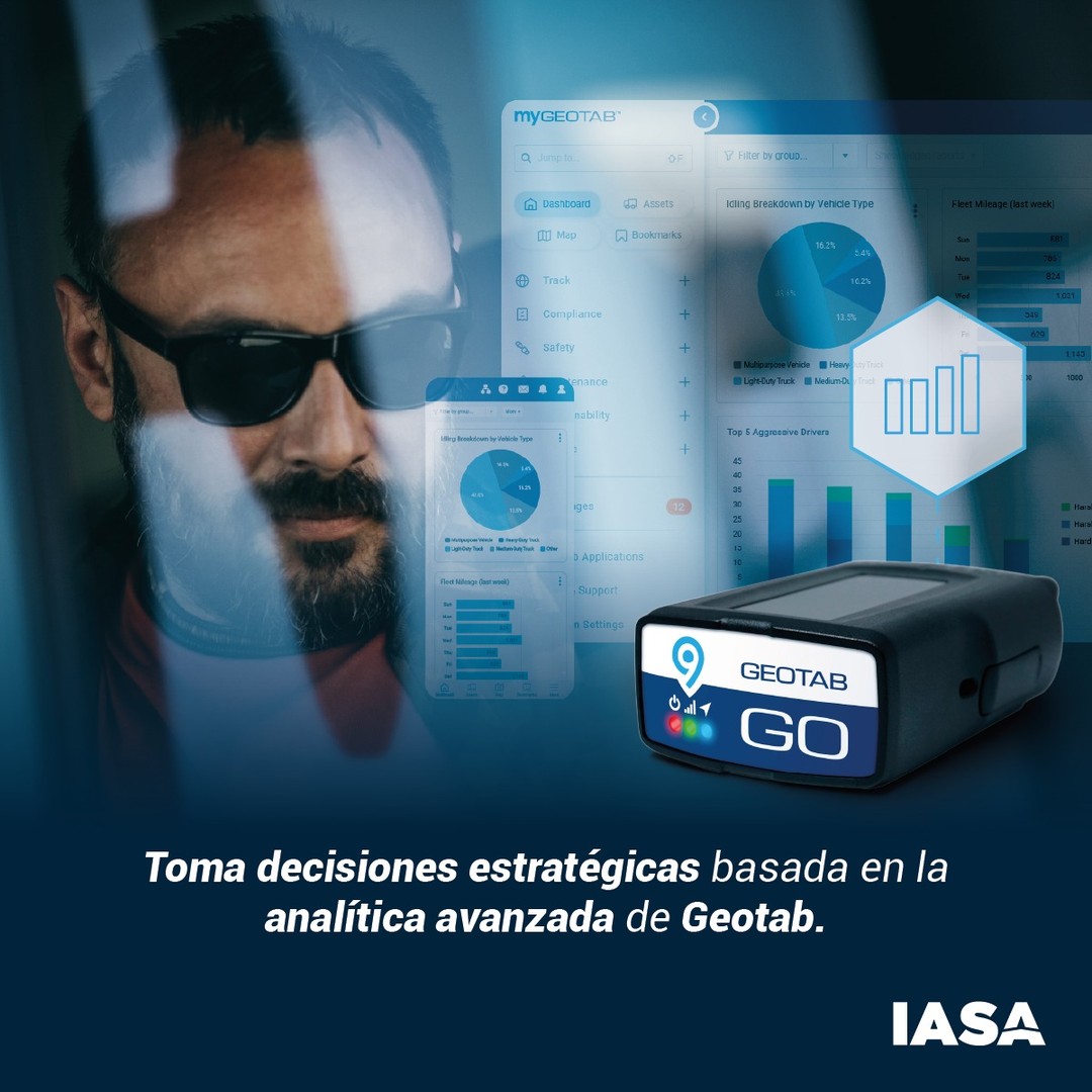 Geotab: Optimiza tu Flota con Datos Inteligentes