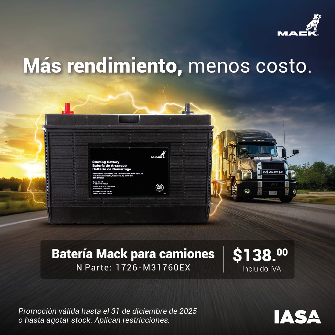 Baterías Mack: Potencia y Rendimiento Superior al Mejor Precio