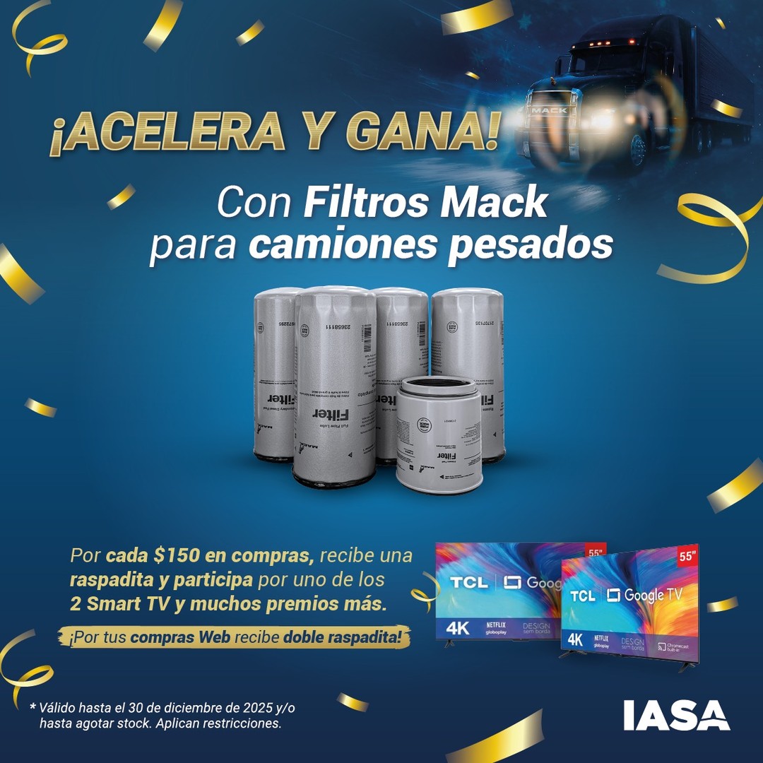 Filtros Mack: Protege tu Camión y Gana Grandes Premios
