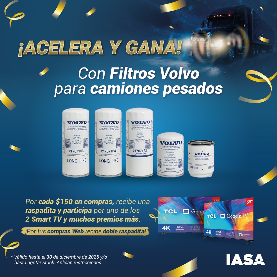 Acelera y Gana: Filtros Volvo para Camiones Pesados