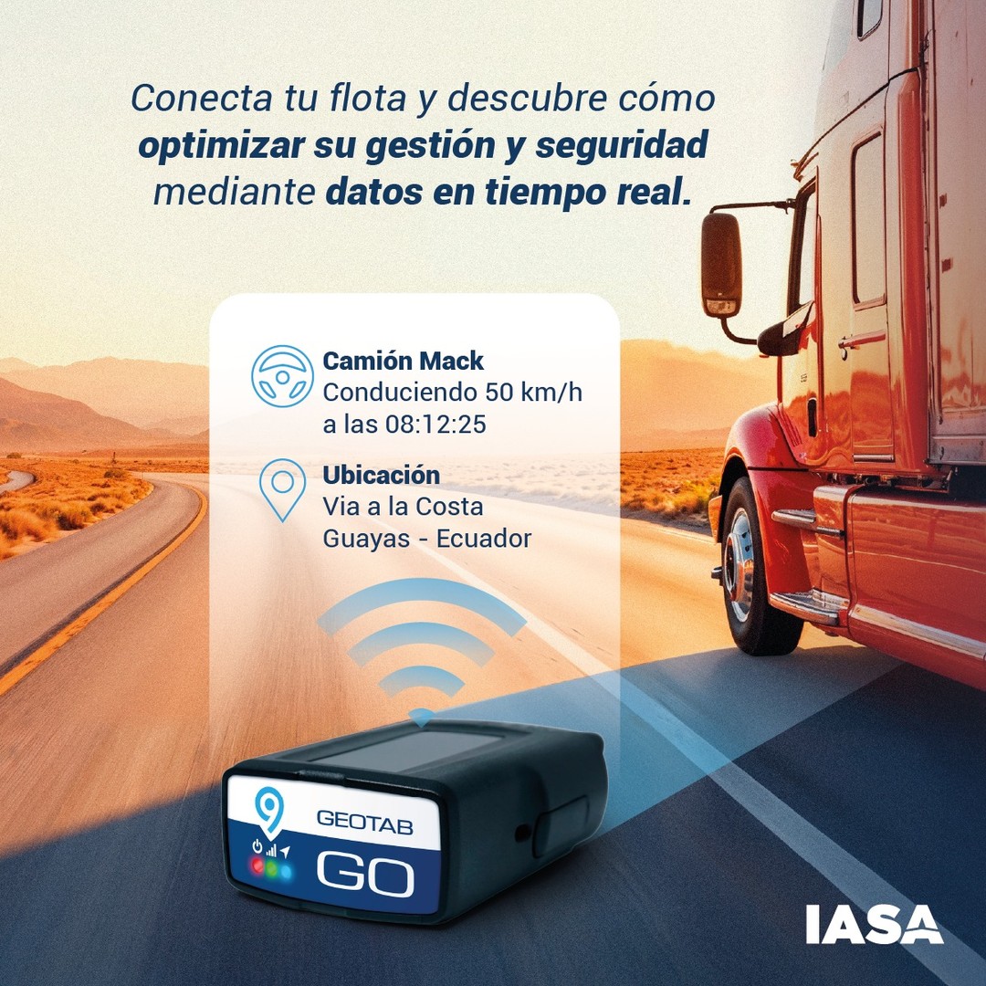 Geotab: Control Total de Tu Flota Pesada al Instante