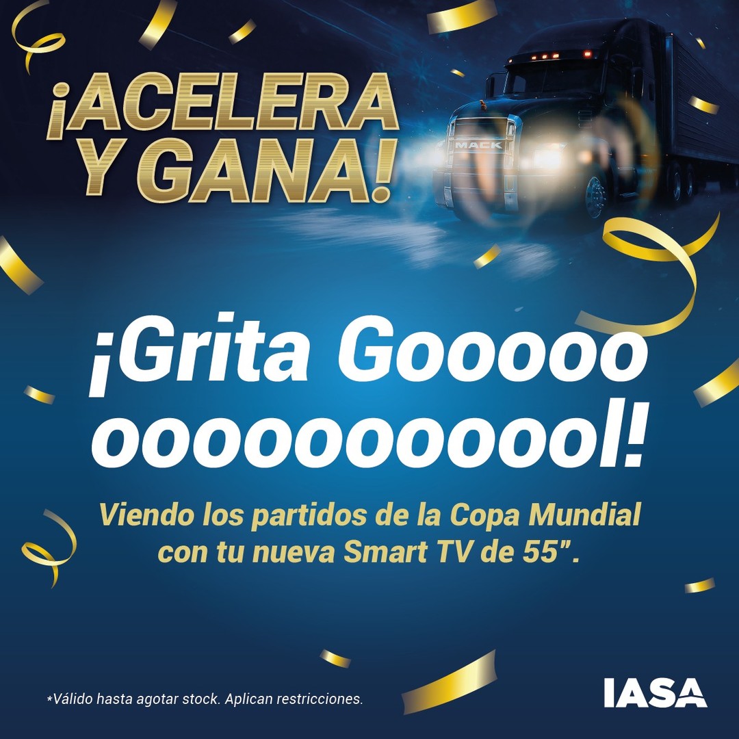 Gana Smart TV 55" Comprando Repuestos para Camiones