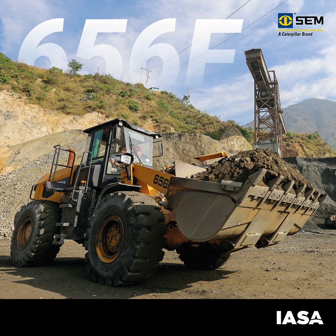 Cargadora SEM 656F: Fuerza y Eficiencia para tus Proyectos