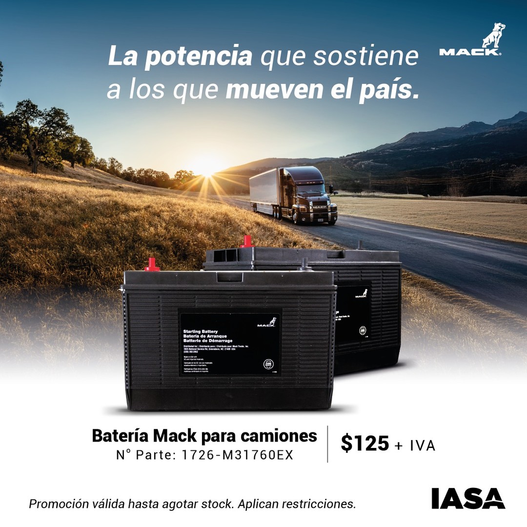 Baterías Mack: Potencia y Confiabilidad para tu Camión
