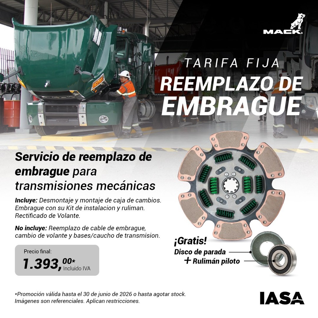 Servicio Embrague Camiones: Potencia y Rendimiento Garantizado