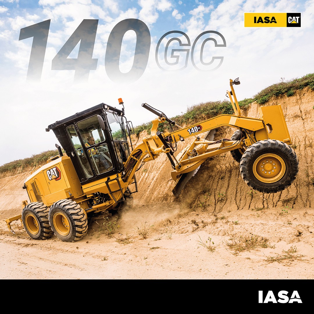 Motoniveladora Cat 140GC: Eficiencia y Potencia para tu Obra