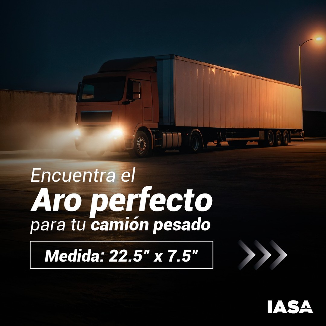 Aros 22.5: Eficiencia y Resistencia para Camiones de Carga
