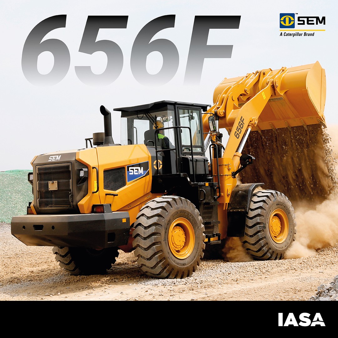 Cargadora SEM 656F: Potencia y Eficiencia para tu Obra