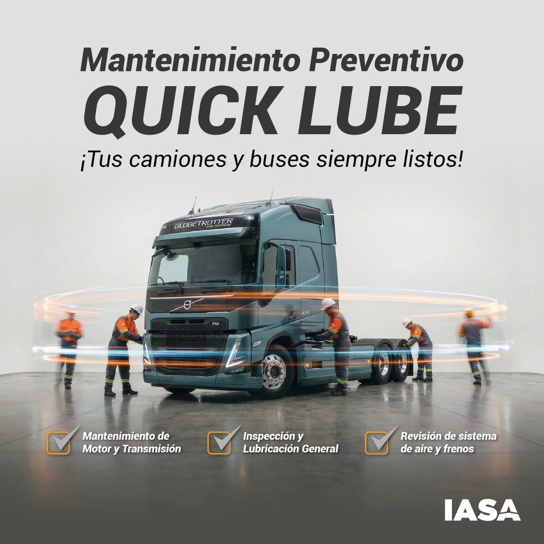 Quick Lube para Camiones: Mantenimiento Rápido IASA