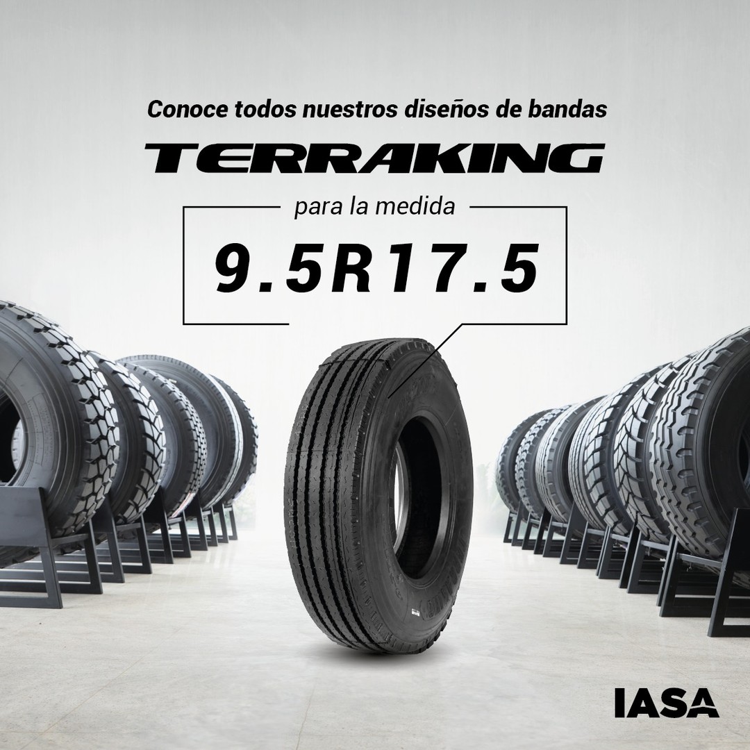 Llantas TERRAKING 9.5R17.5: Potencia y Durabilidad para Camiones