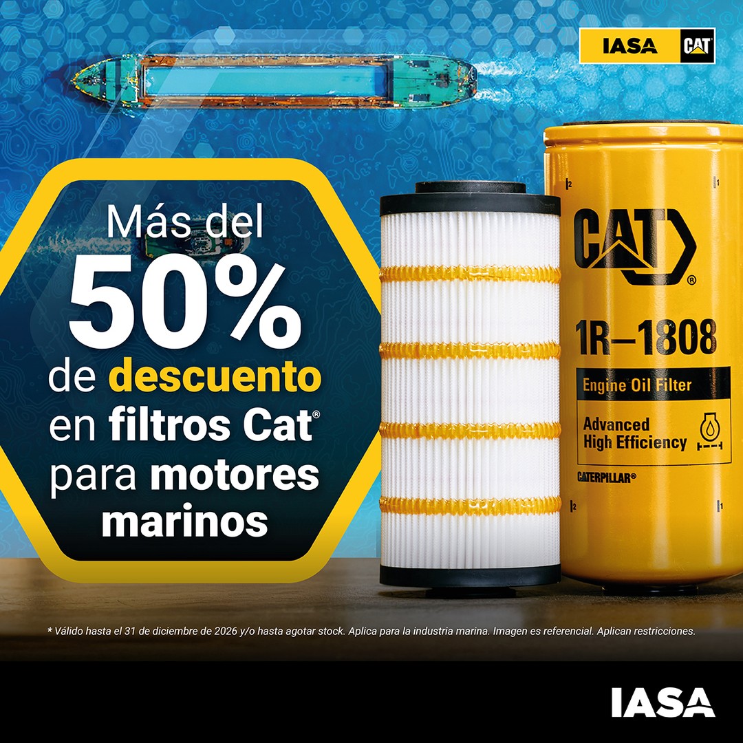 Filtros Cat Motores Marinos: ¡Más del 50% de Descuento!