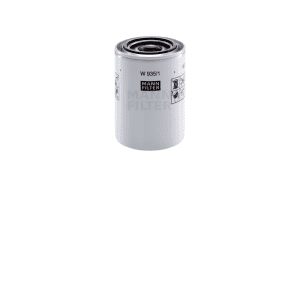 Filtro de aceite Volvo 20801559 Mann Filter W935/1 cartucho spin-on gris con base metálica roscada