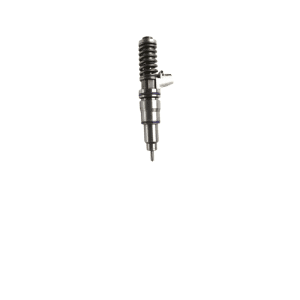 Inyector unitario Volvo 21644598 de acero cromado con resorte helicoidal y conector eléctrico beige