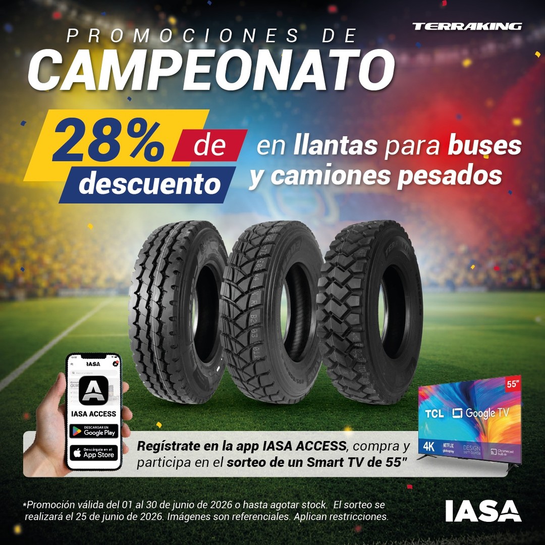 Descuento Llantas Camiones y Buses: ¡Tu Flota Gana en Junio!