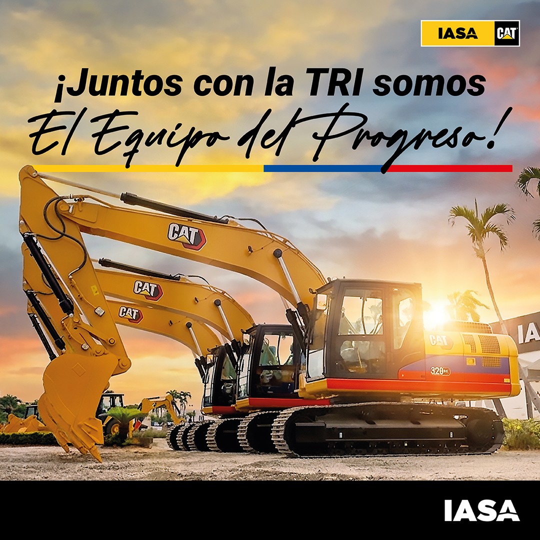IASA y Caterpillar con La Tri: El Equipo del Progreso