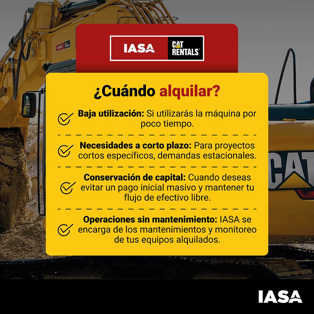 Cuándo Alquilar Maquinaria Pesada: Guía para Proyectos