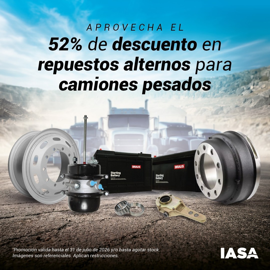 Repuestos Alternos para Camiones: ¡52% Dto. y Ahorro!