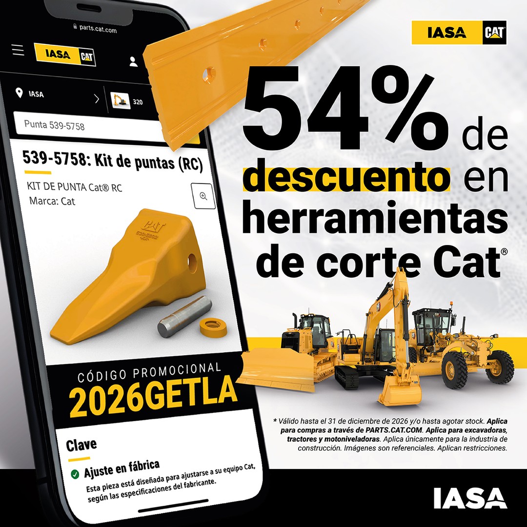 Aprovecha 54% Descuento en Herramientas de Corte Cat