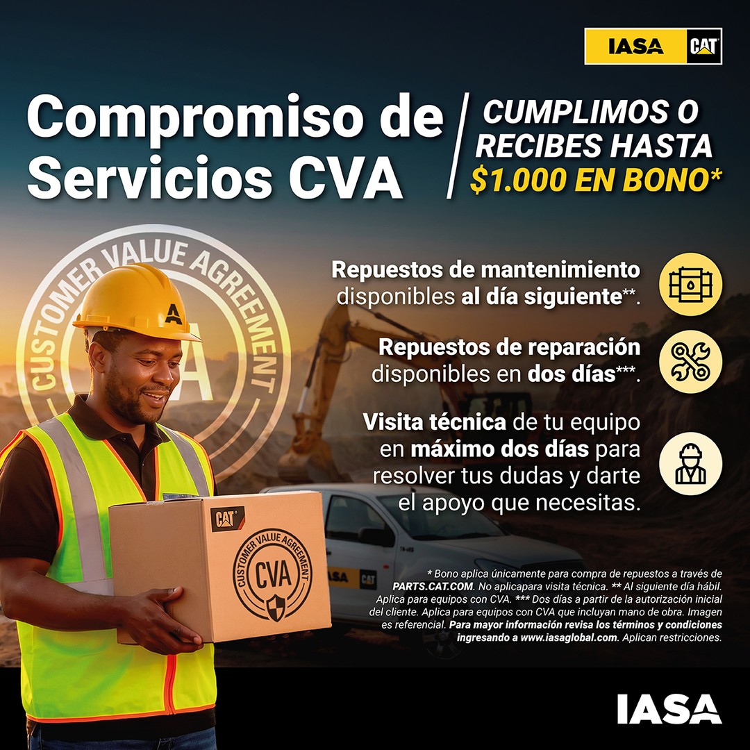 Compromiso Servicios CVA: Repuestos y Soporte Técnico Rápido