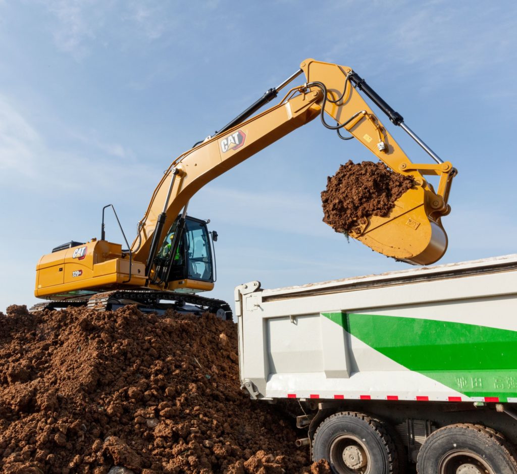 Excavadora 320 GX