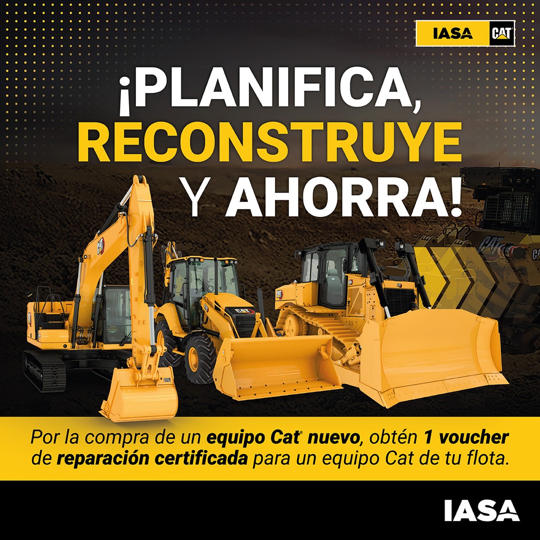 Compra Cat Nuevo: Reparación Certificada y 30% Dto. Repuestos