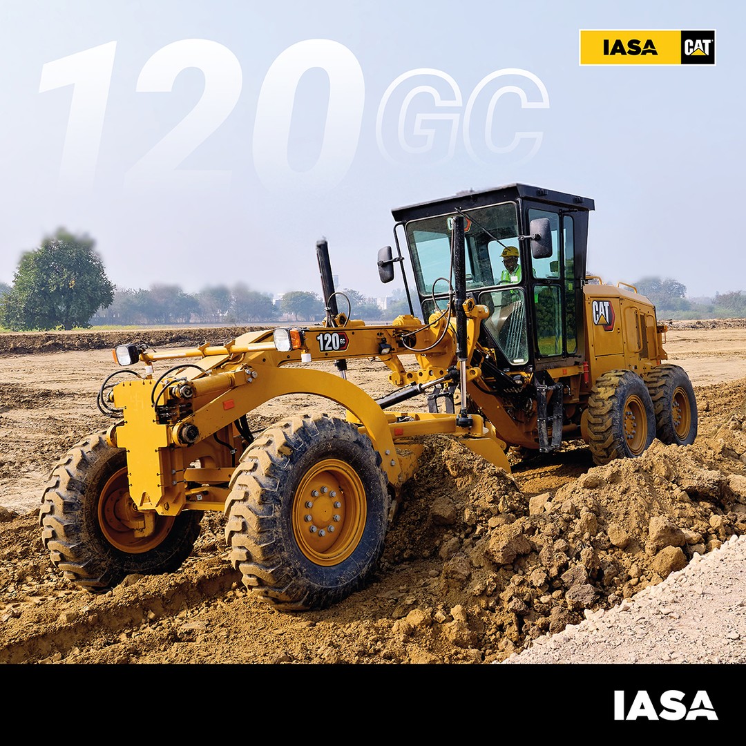 Motoniveladora Cat 120GC: Versatilidad y Eficiencia