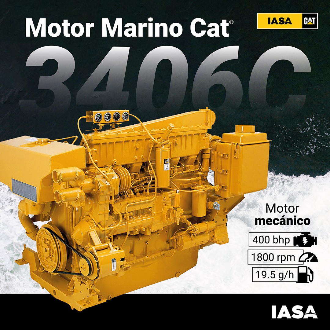 Potencia Marina Cat 3406C: Impulsa tu Negocio con IASA