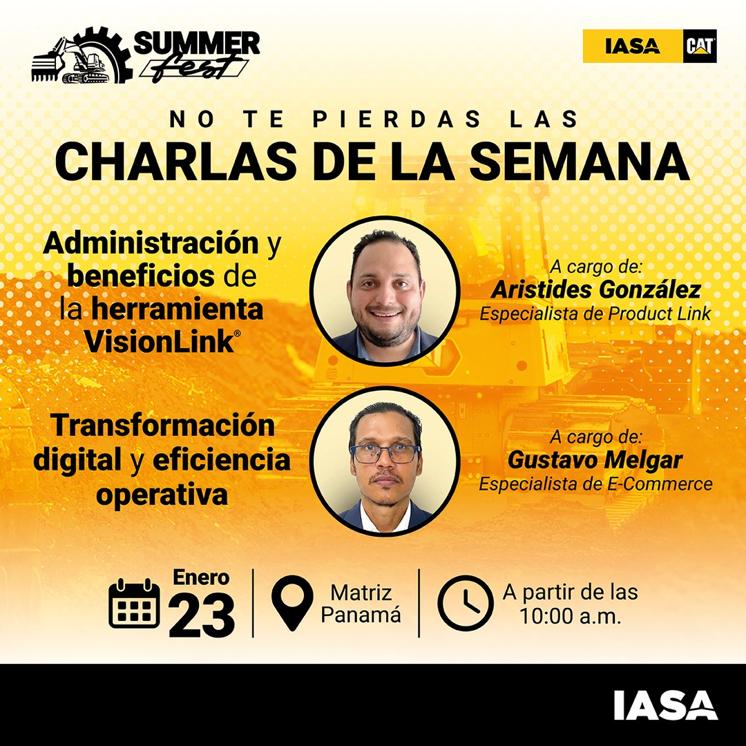 Capacitaciones IASA: VisionLink y Transformación Digital 2026
