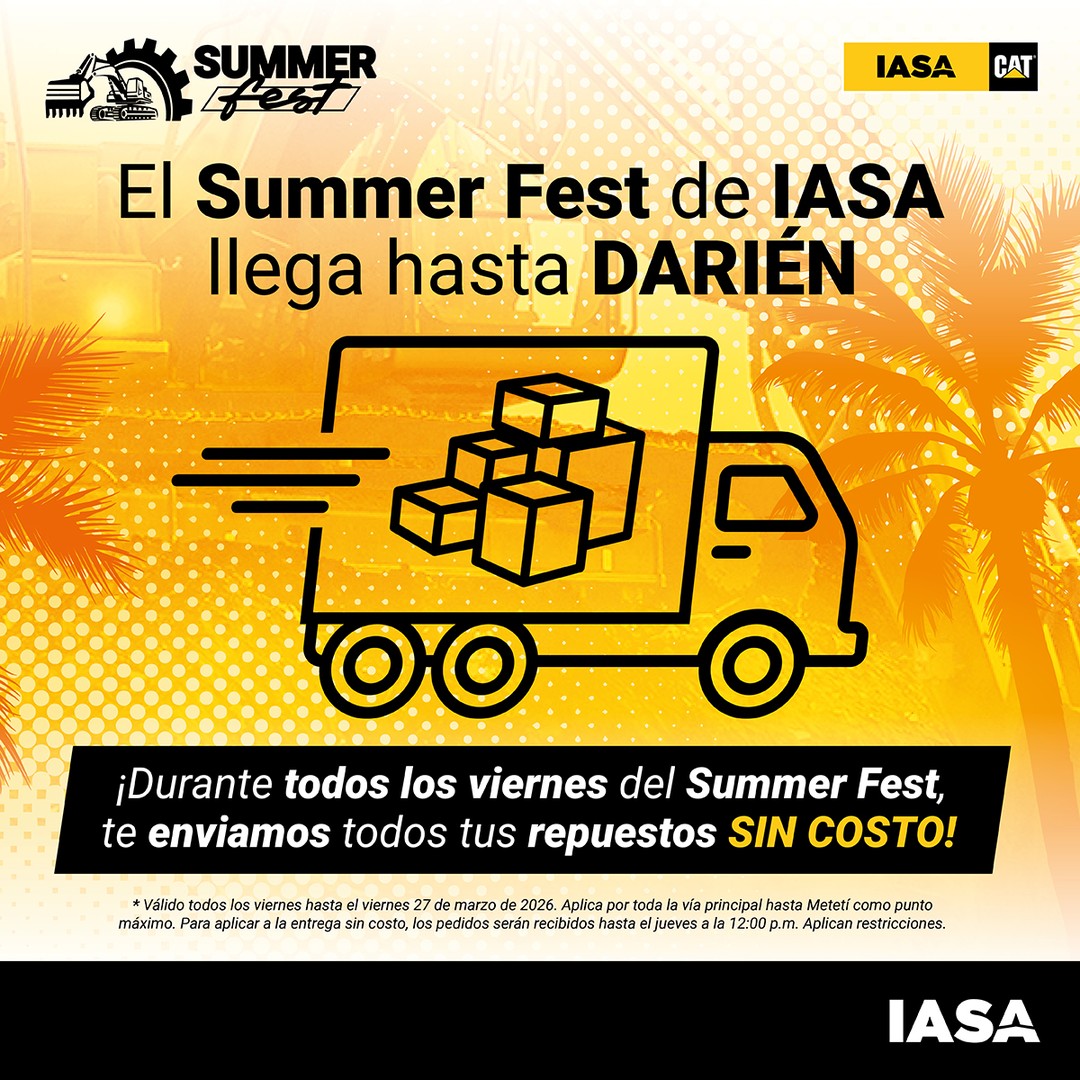 IASA Summerfest Darién: Repuestos Gratis y Descuentos Cat