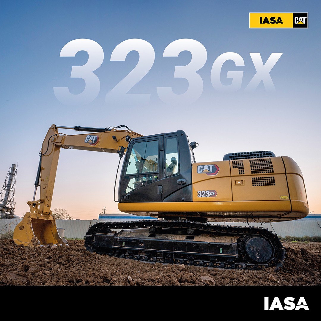 Excavadora Cat 323GX: Fuerza, Eficiencia y Versatilidad