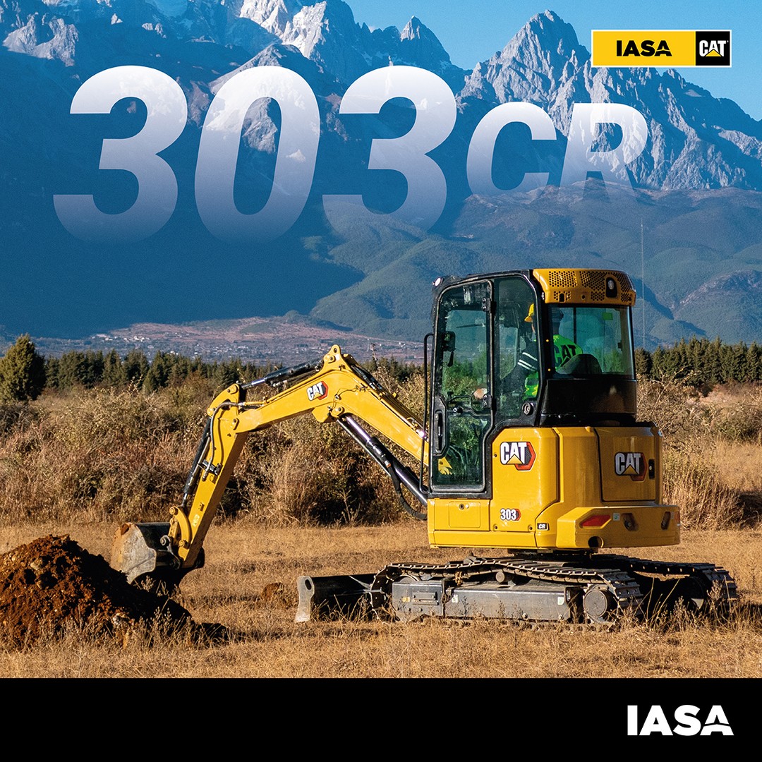 Mini Excavadora Cat 303CR: Potencia Compacta y Gran Desempeño