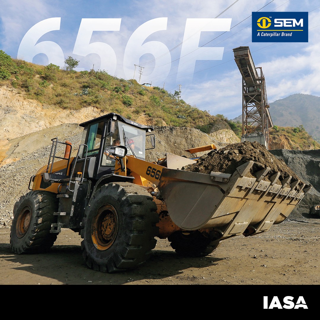 Cargadora SEM 656F: Potencia y Eficiencia para tu Obra