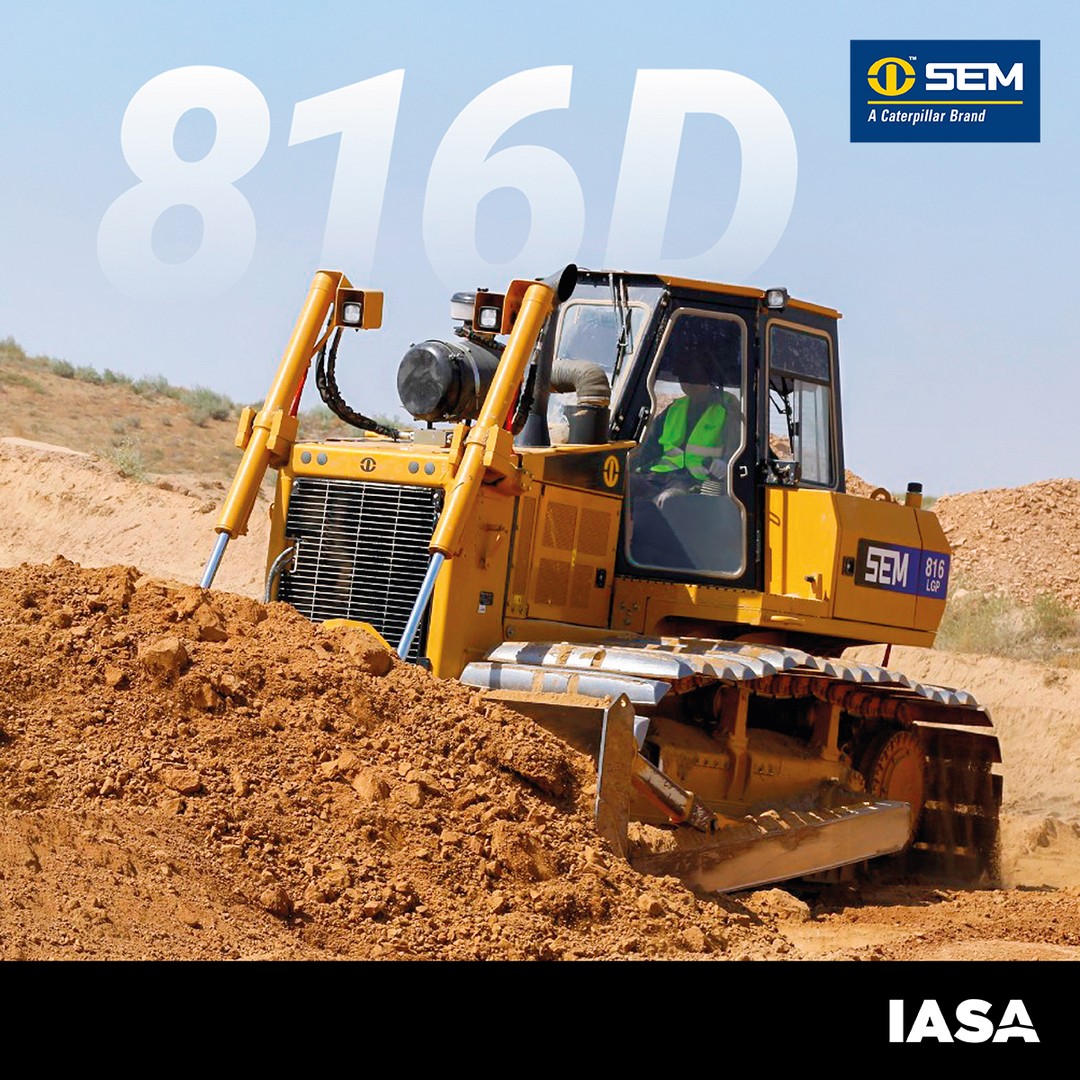 Tractor SEM 816D: Fuerza y Potencia para tu Proyecto