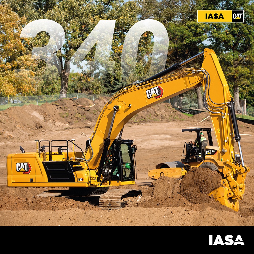 Excavadora Cat 340: Potencia y Eficiencia para tu Obra