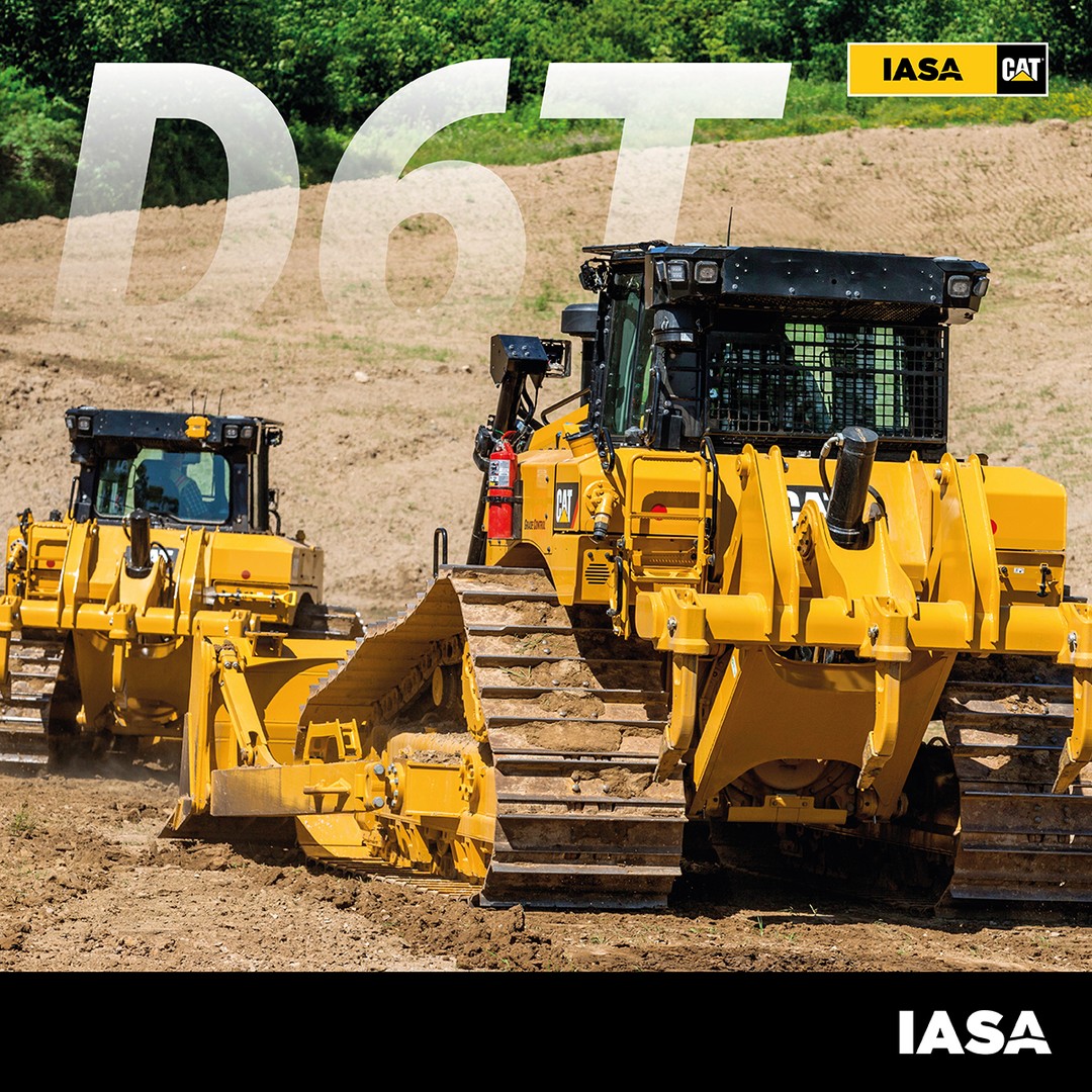 Tractores Cat D6T: Potencia y Rendimiento Inigualable