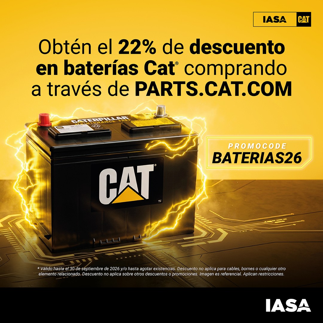 Oferta Baterías Cat: 22% Descuento Exclusivo Online
