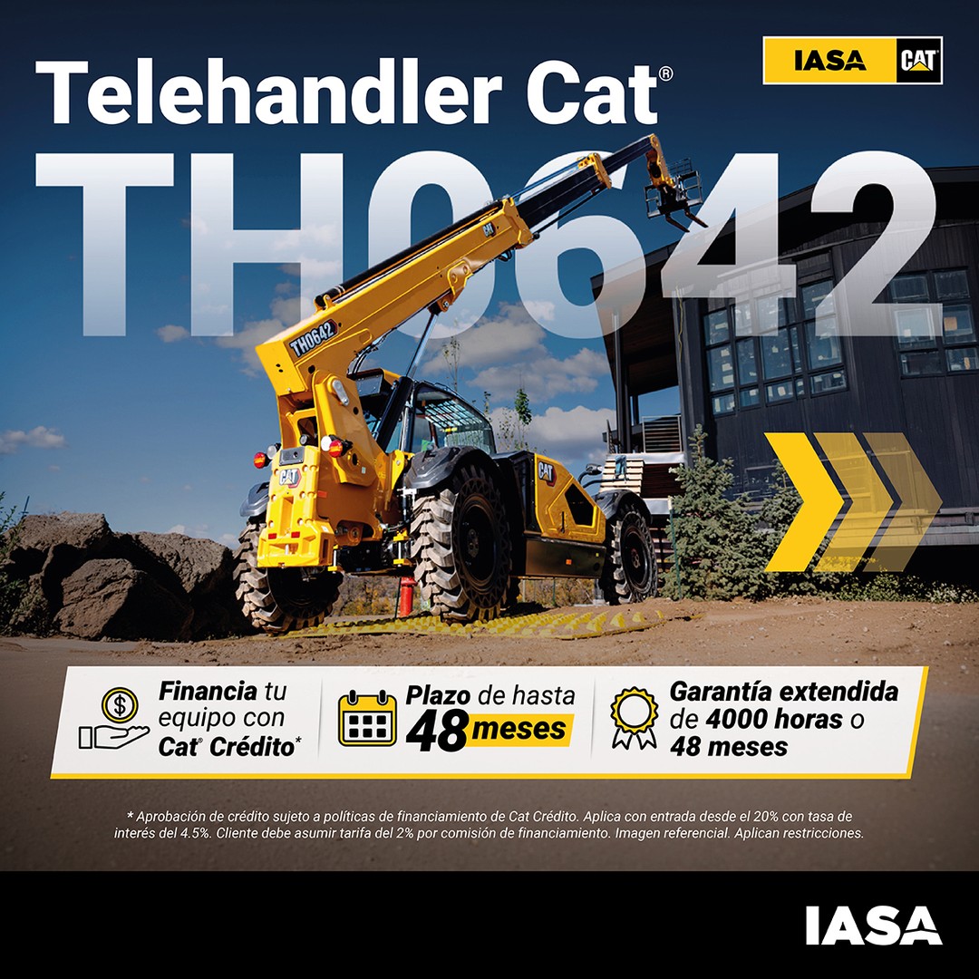 Nuevos Telehandlers Cat: Productividad, Alcance y Financiación
